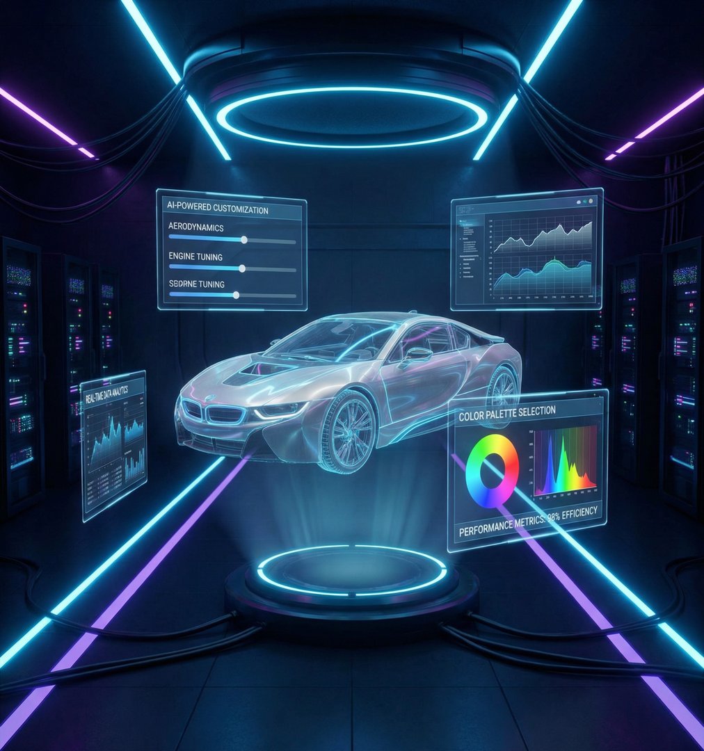 精神小妹AI改装汽车视频设计